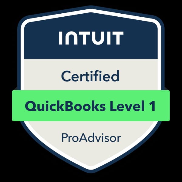 QuickBooks Online Certification Level 1